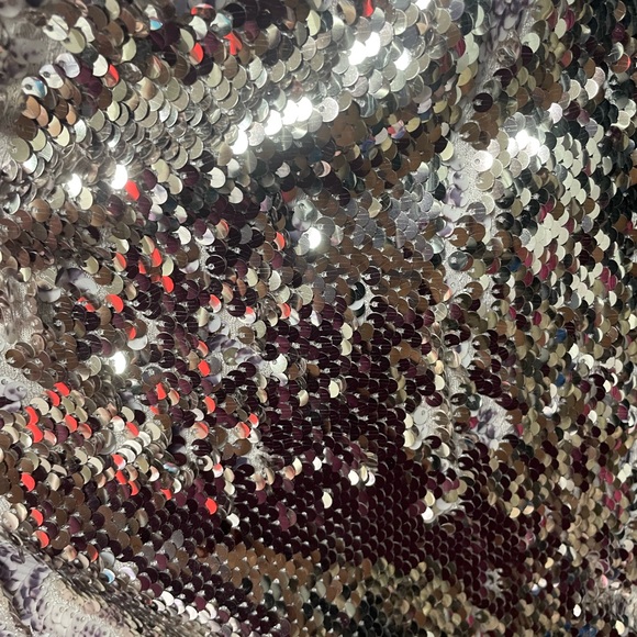 Dress The Population Charlie Sequin Snake-Print Sleeveless Jumpsuit - Worn once - Picture 4 of 5